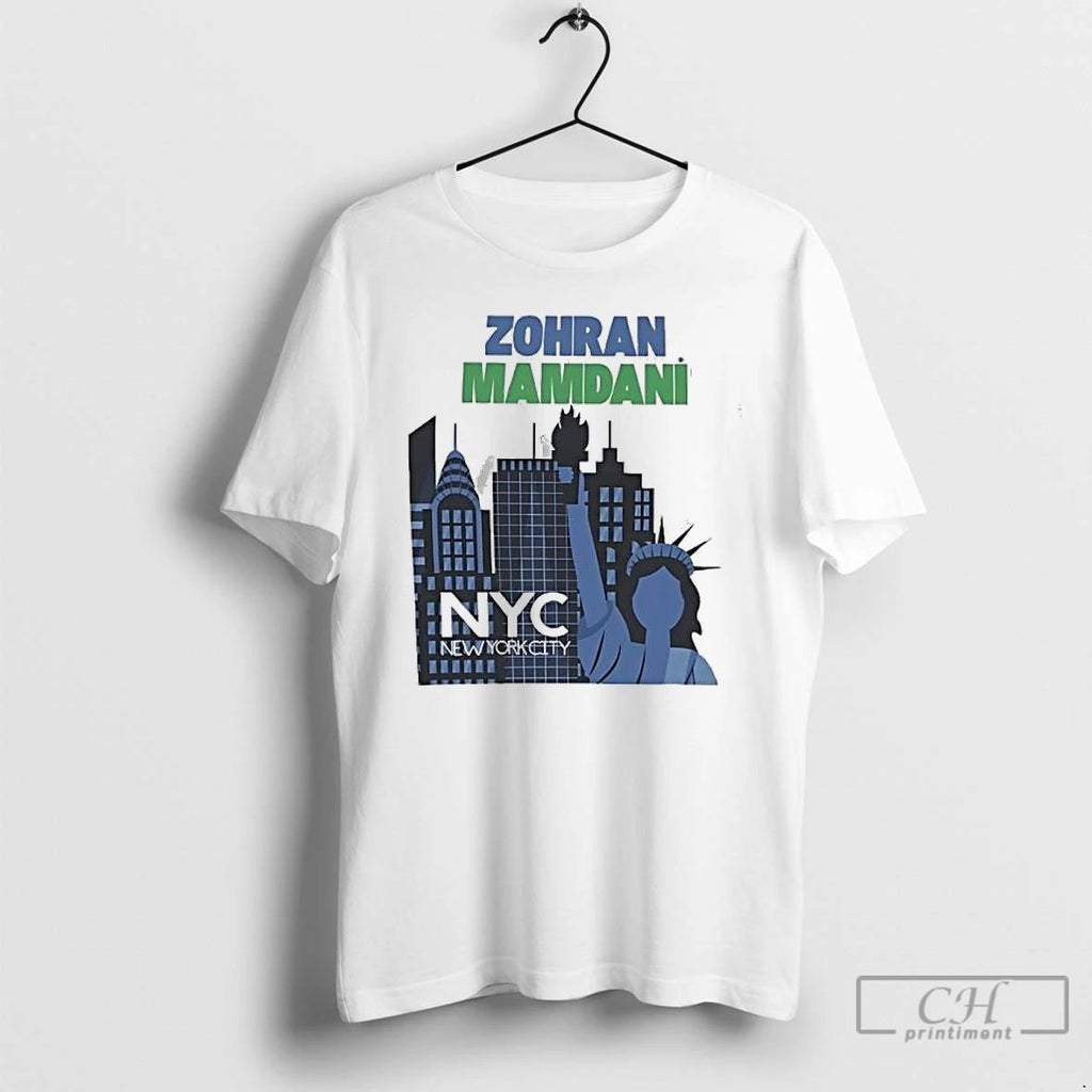 Premium Zohran Vote Zohran For Mayor Progressive New York City T Shirts