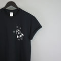Spaceship Doodle Logo T Shirt Pocket Hipster Nasa UFO Men Women Cute Girl L59