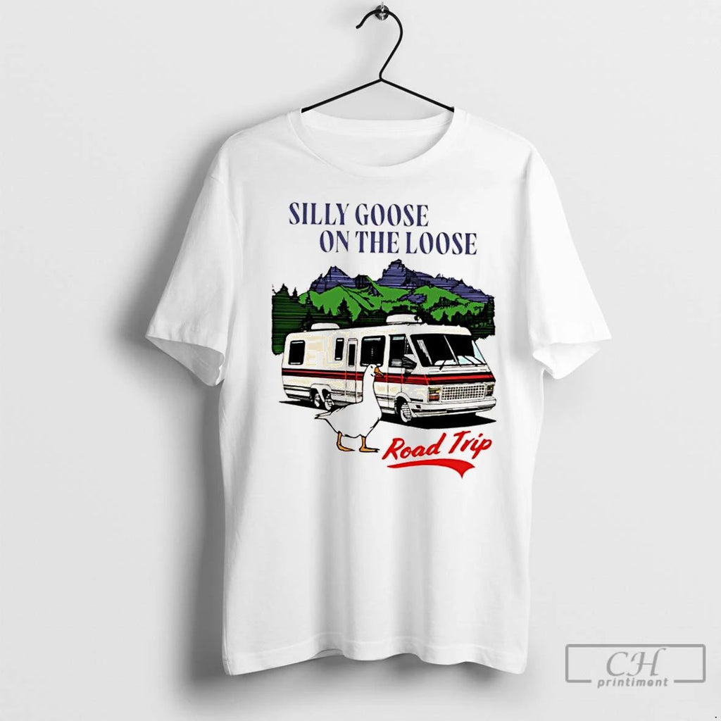 Classic Silly Goose On The Loose Road Trip Graphic