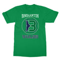Binghamton WHALERS NHL OLD TIME HOCKEY Vintage Men's T-Shirt