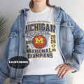 Michigan Basketball Champs 2026 Shirt Vintage Game Day Unisex Tee
