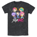 Men's KPop Demon Hunters Saja Boys Chibi Group T-Shirt