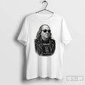 Classic Ben Franklin Ride The Lightning T Shirts