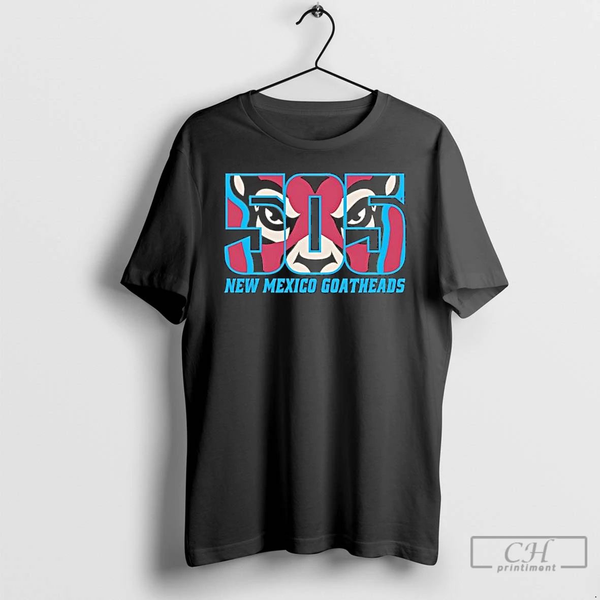 Premium Goatheads New Mexico Hockey 505 Pride T Shirts
