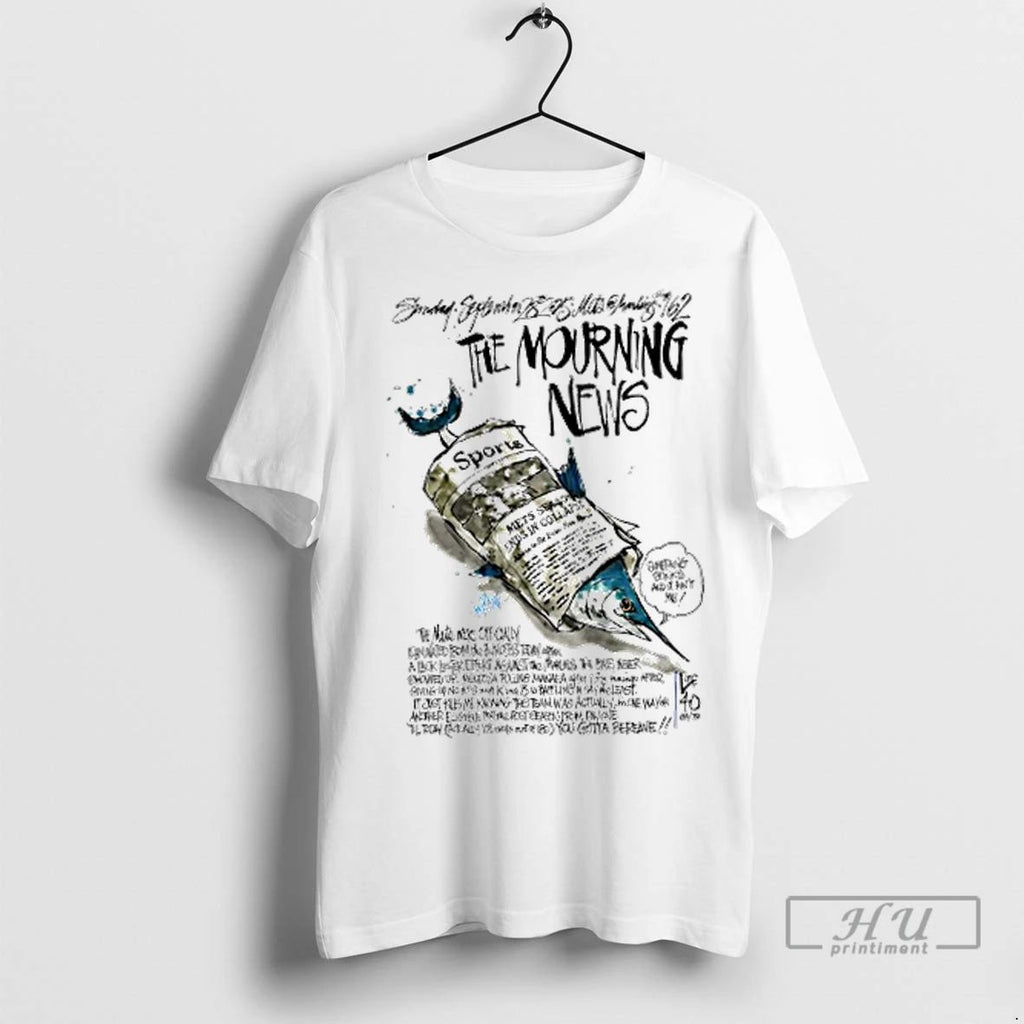 Trending New York Mets The Mourning News T Shirts