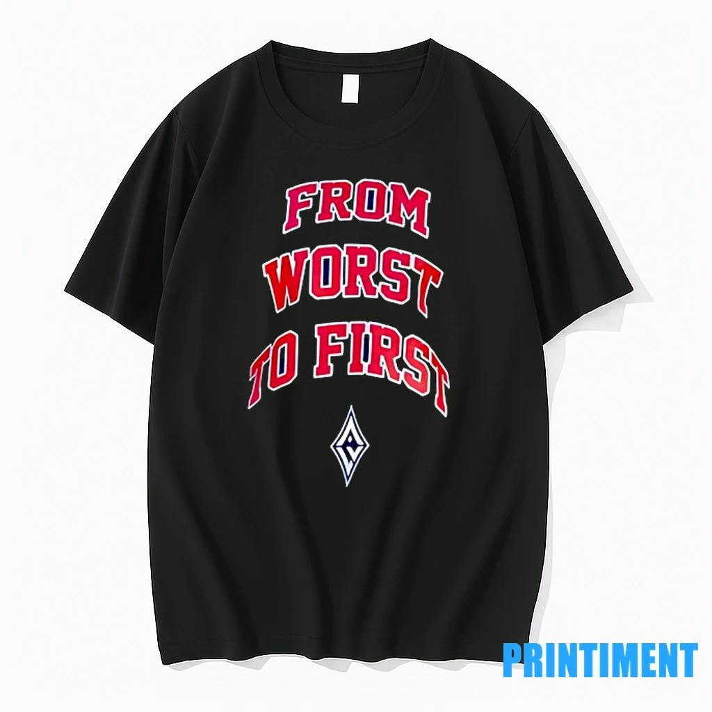 From Worst To First Las Vegas Aces Basketball Tshirts Sweater