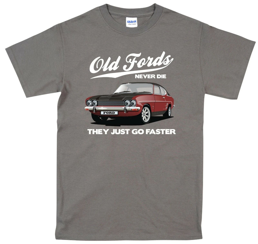 Ford Capri T Shirt Classic Car MK1 Vintage Original Design various colours