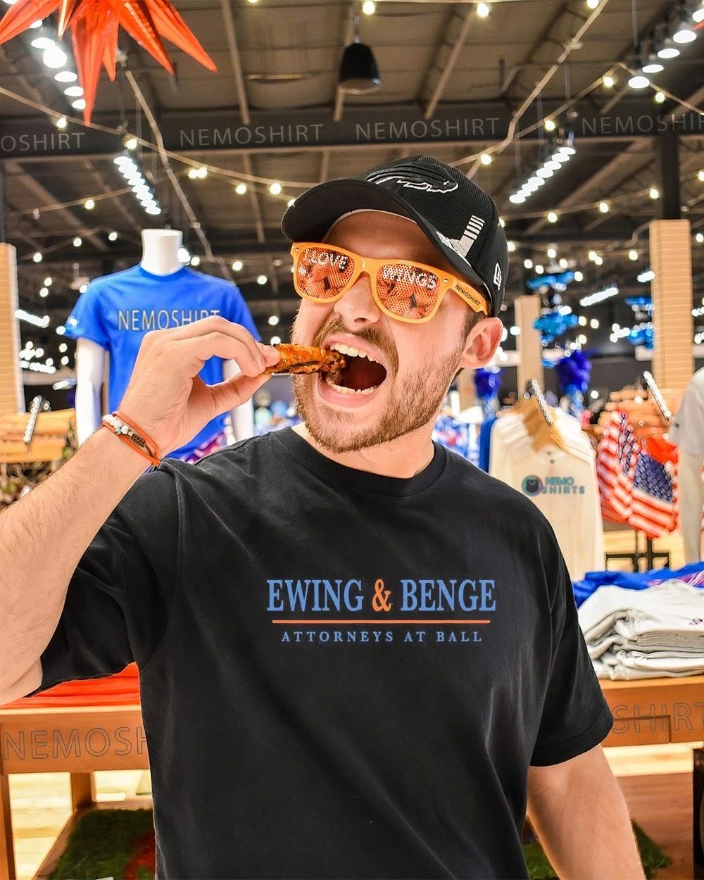 Ewing & Benge Attorneys at Ball Lawyer Legal New York Mets shirt