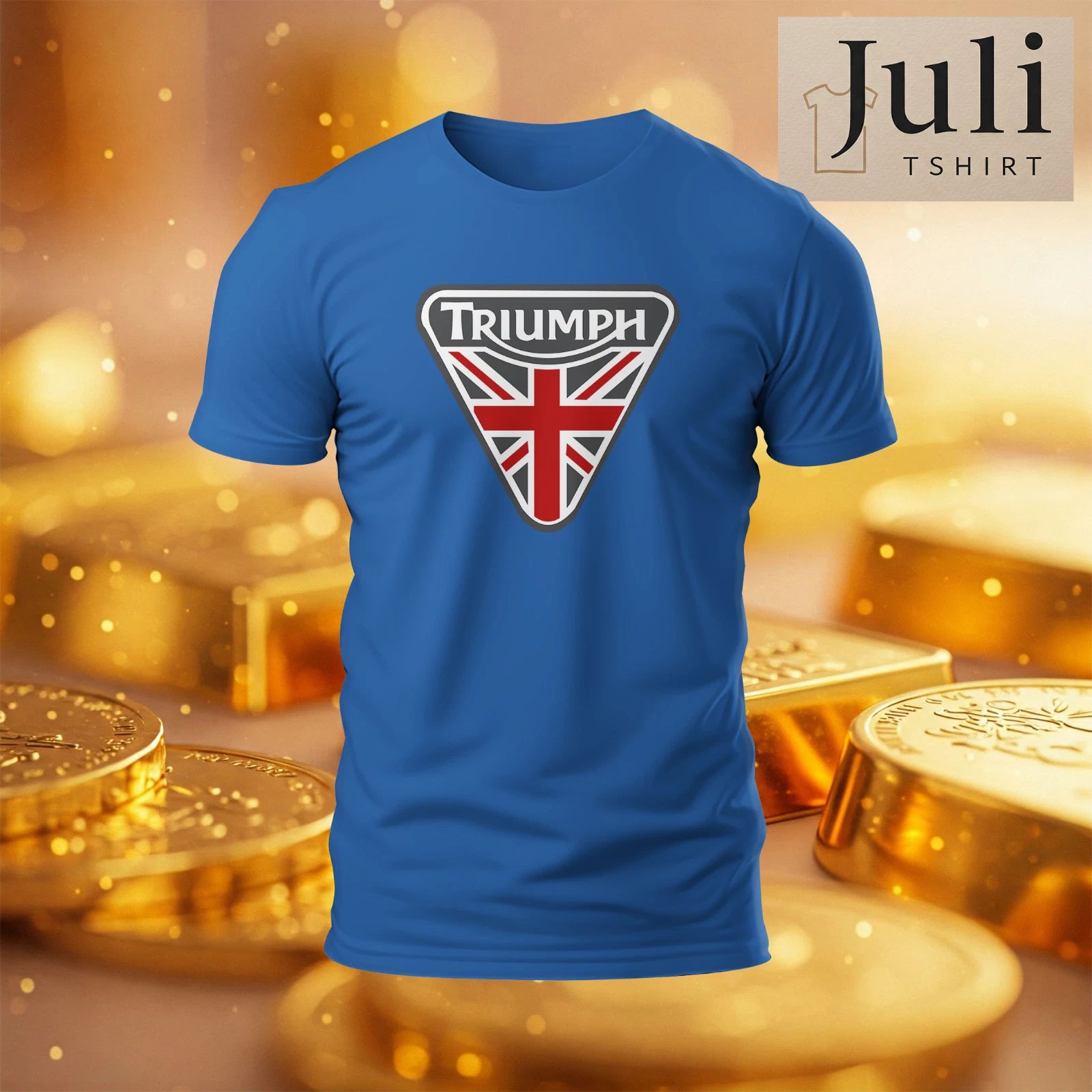 Triumph Motorcycles Logo funny t-shirt  Size S-5XL USA