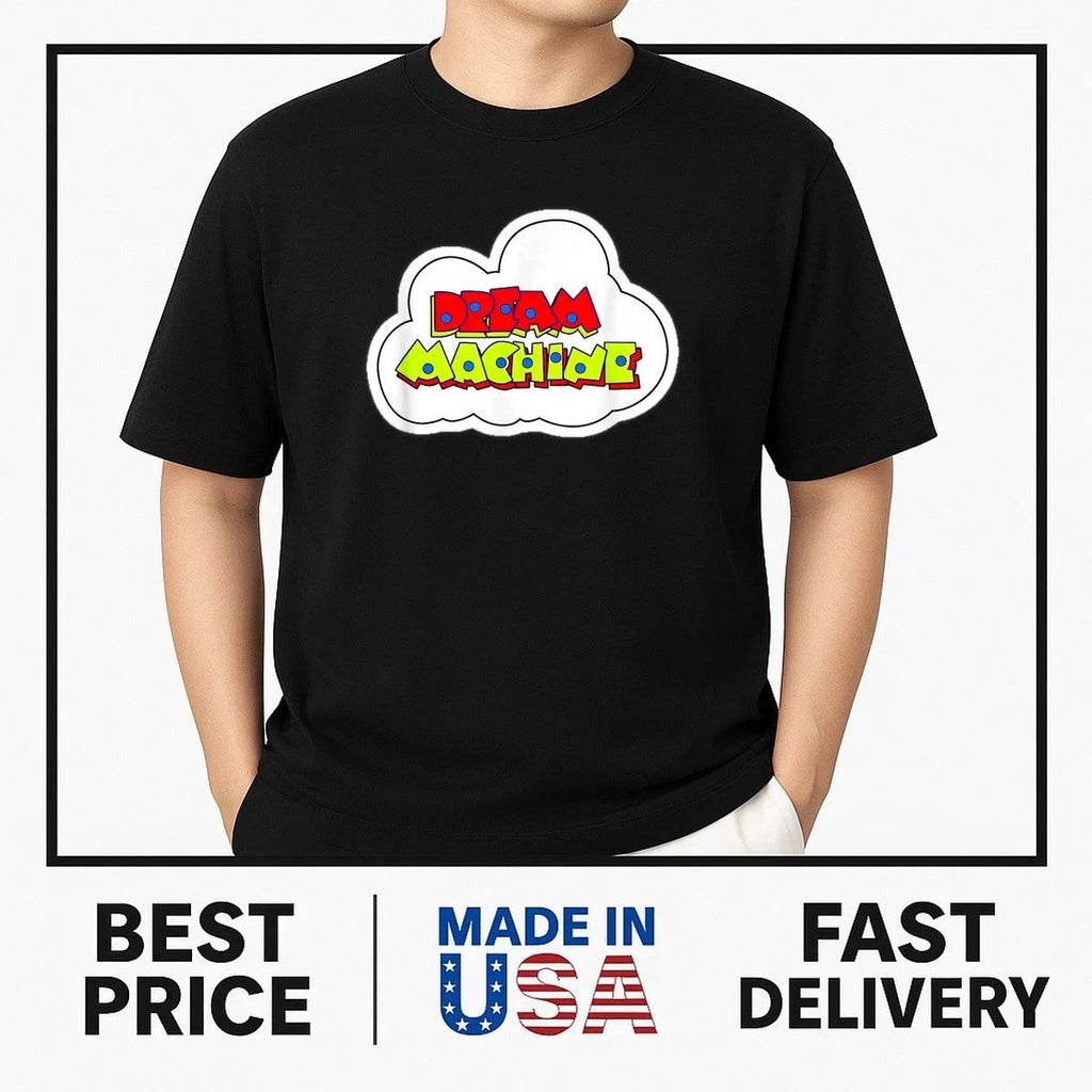 Dream Machine Arcade Vintage Logo T-Shirt