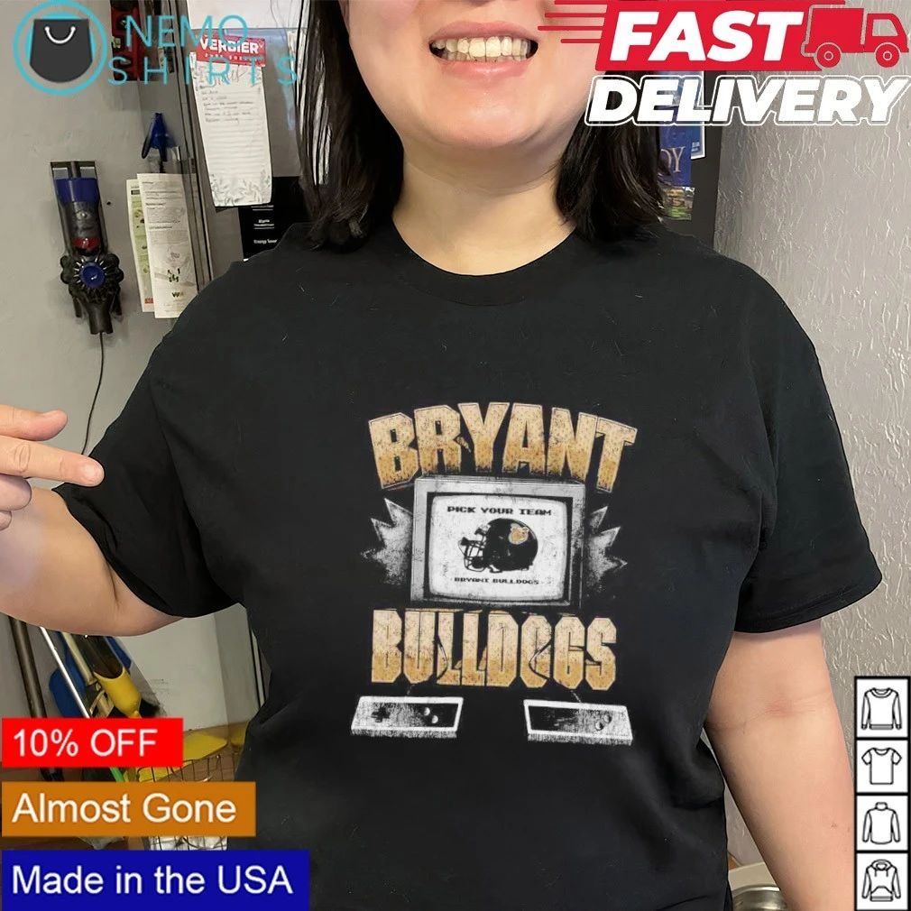 Retro Bryant Bulldogs Pick Your Team Video Game shirt