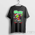 Classic Santa Grinch Dabbing Oreilly Auto Parts Christmas Light T Shirts