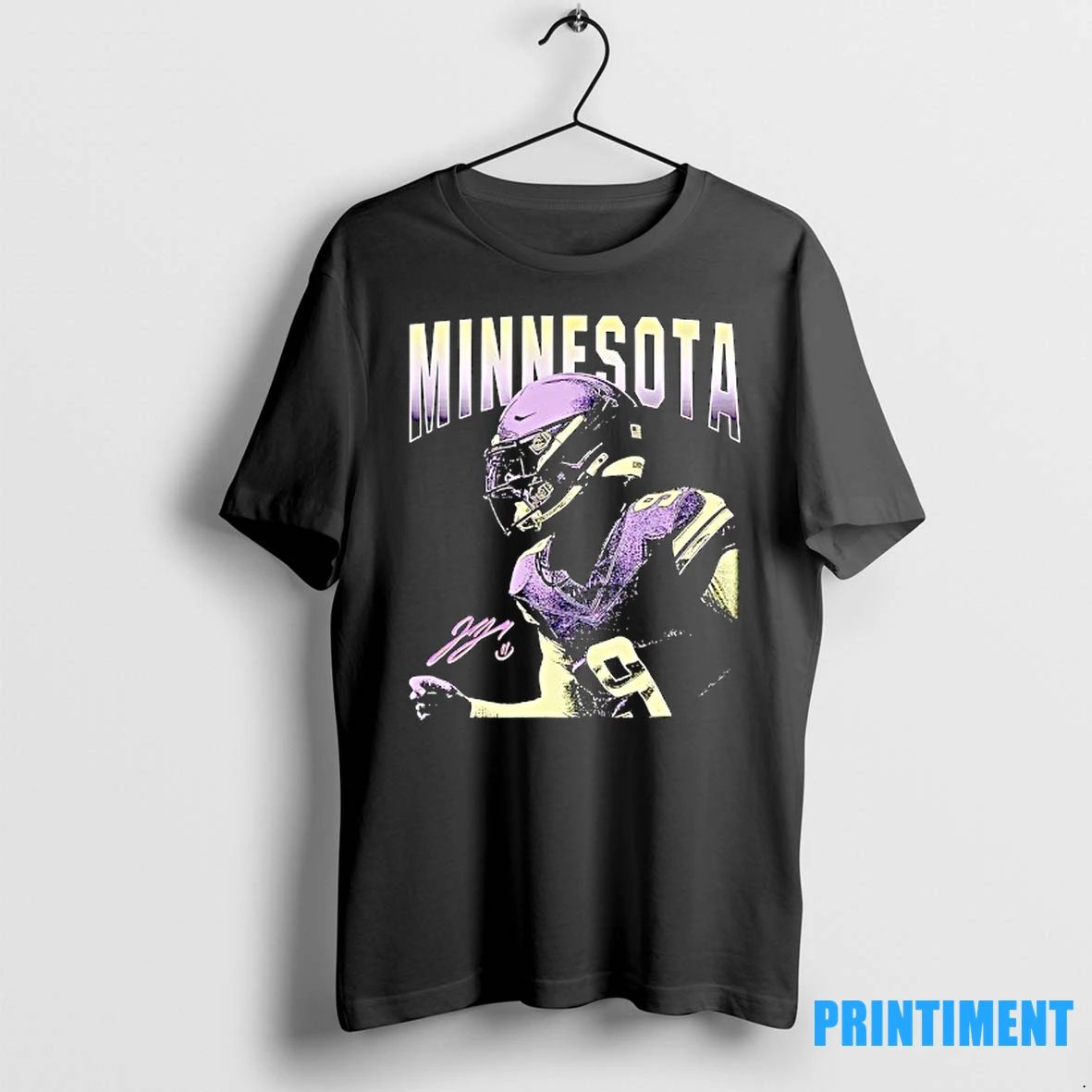 Jj Mccarthy Minnesota Vikings Football Signature Graphic Tshirts Sweater