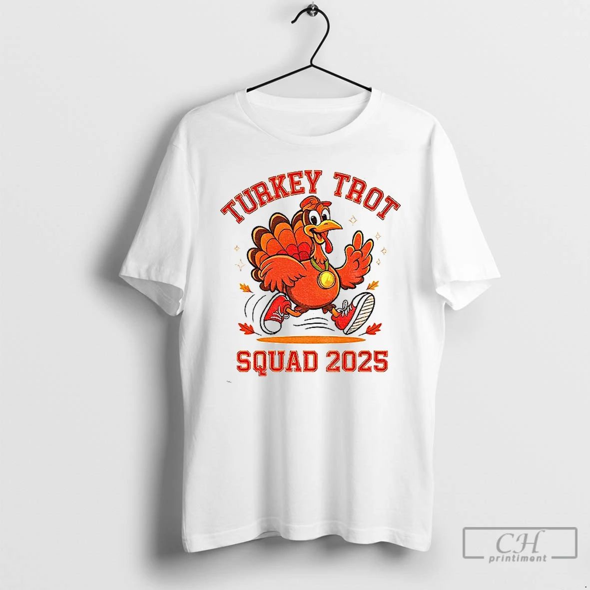 Premium Thanksgiving Day Running Turkey Trot Squad 2025 T Shirts