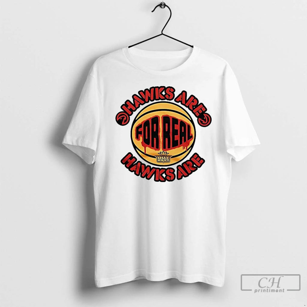 Classic Atlanta Hawks Basketball Hawks Are For Real Logo