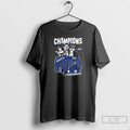 Premium Los Angeles Are Back To Back Champions 2025 On The Parade Float T Shirts