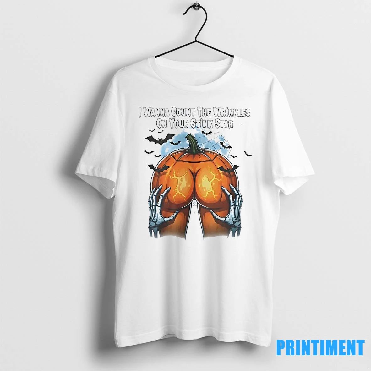 I Wanna Count The Wrinkles On Your Stink Star Ass Halloween Tshirts Sweater