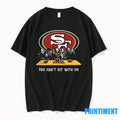 You Cant Sit With Us 49ers Football Horror Movies Halloween Tshirts Sweater