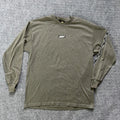 Year Of The Dragon Shirt Mens XL Olive Green Long Sleeve Graphic Dragons 2000s