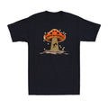 Mushroom UFO Alien Abduction T-Shirt Funny Sci-Fi Space Tee Men's T-Shirt