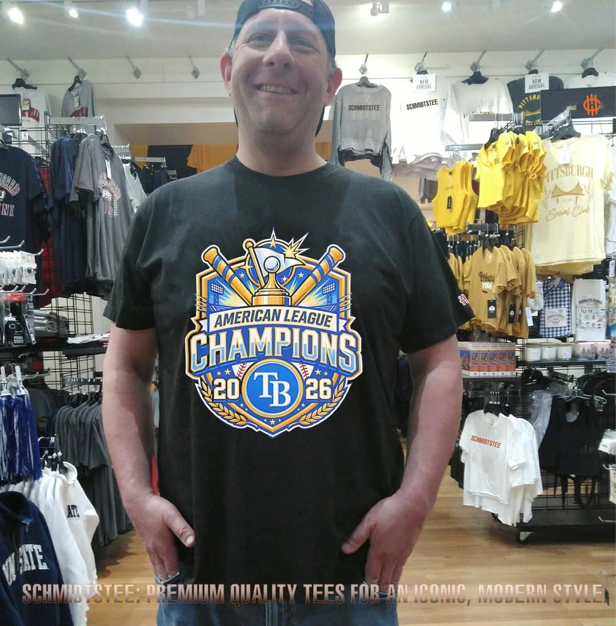 Tampa Bay Rays 2026 American League Champions Baseball Bats shirt