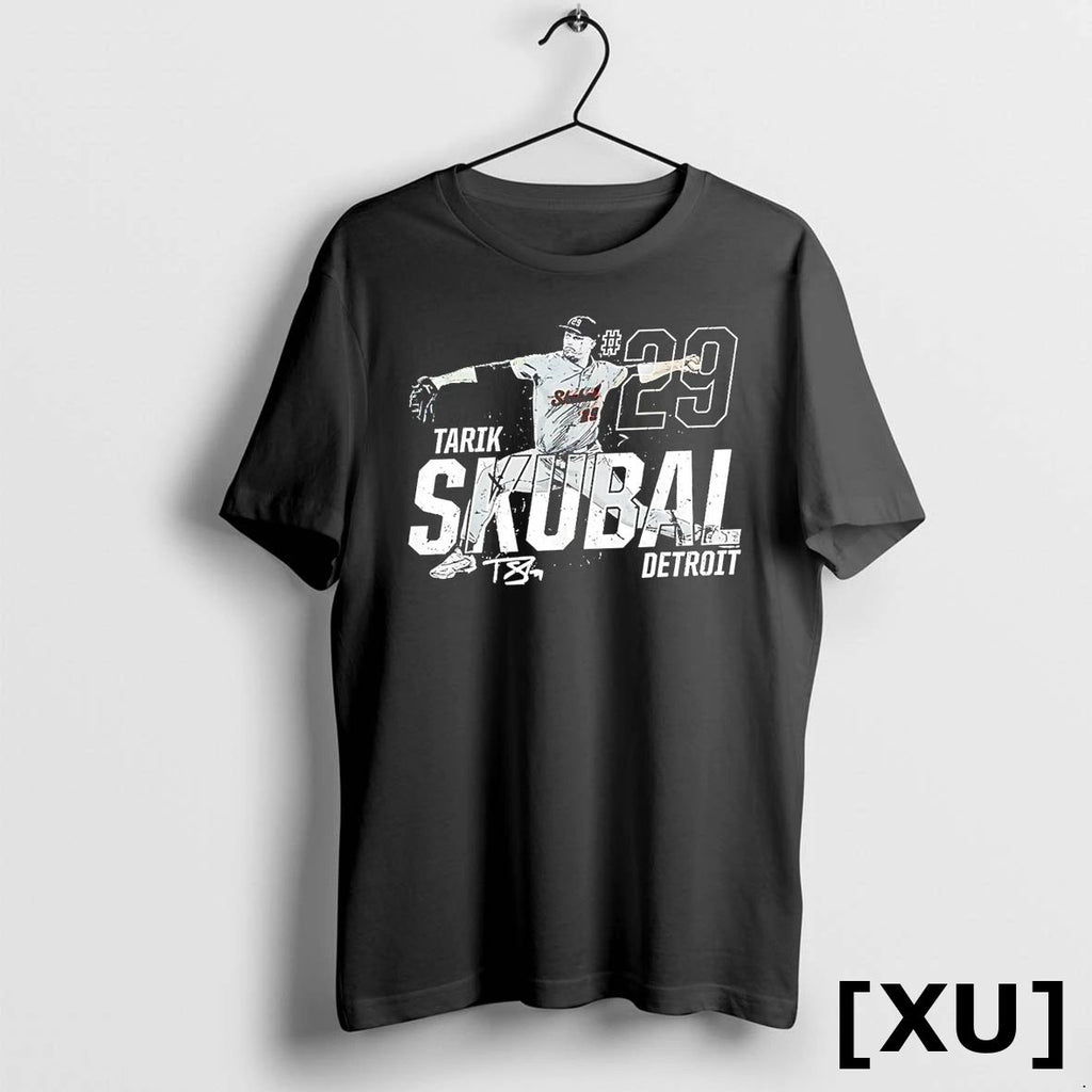 Dynamic Pose Tarik Skubal Detroit Baseball Player Tshirts Sweater