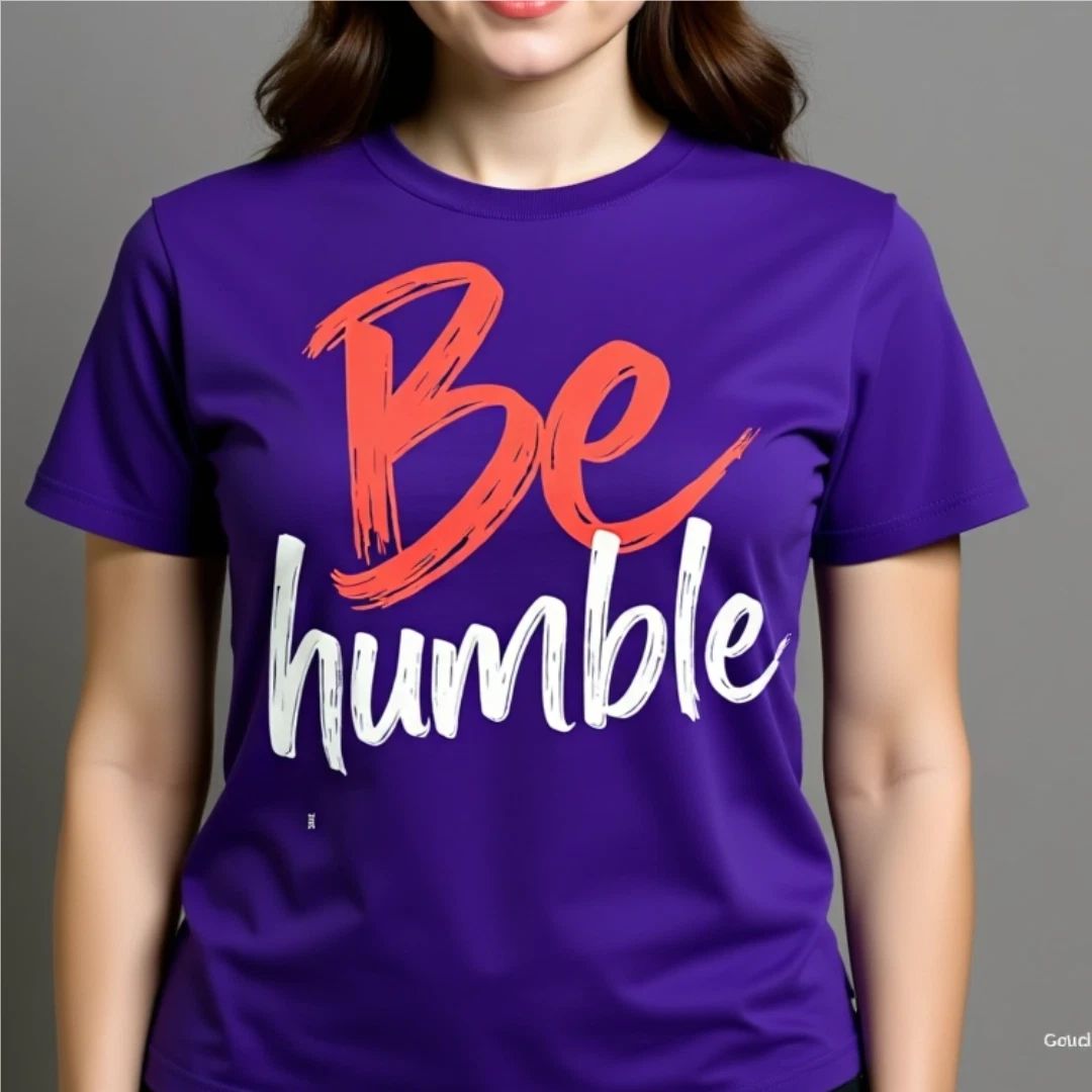 Inspirational  Be Humble Unisex Softstyle T-Shirt  Be Bold, Motivational Tee