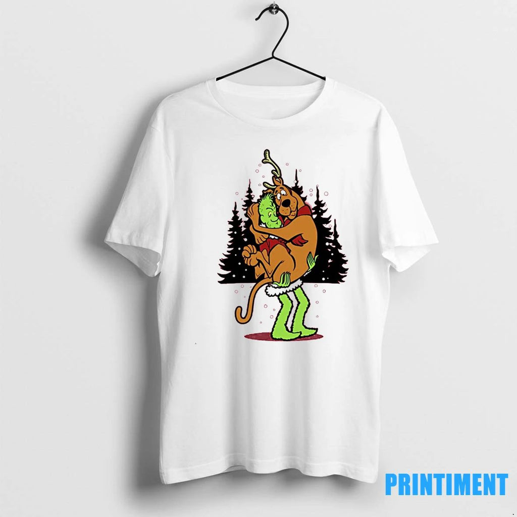 Grinch And Scooby Doo Shaggy Grinch Funny Christmas Tshirts Sweater