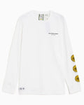 adidas X Manchester United X Stone Roses Long Sleeve T Shirt XL 25.5" PTP