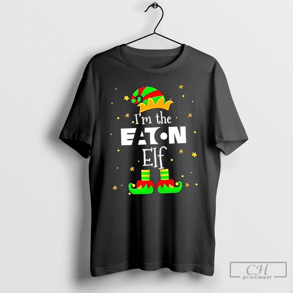 Classic Im The Eaton Corporation Elf Christmas T Shirts