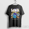 Premium Skeleton Luka Doncic Loyalty Shattered Fire Unchanged T Shirts