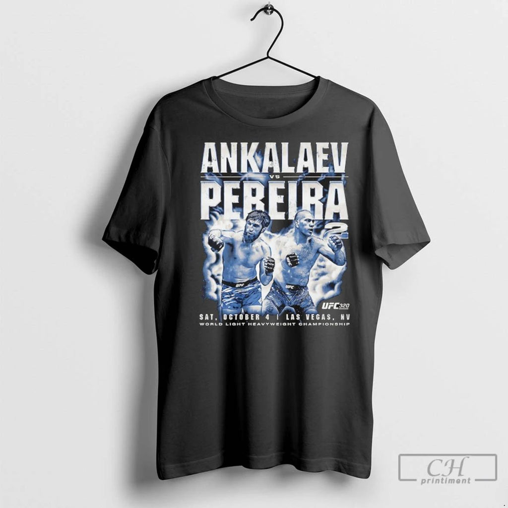 Premium Ufc 320 Ankalaev Vs Pereira 2 World Light Heavuweight Champions