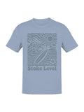 Surf Stoke Level Beach Vibes Men's T-shirt
