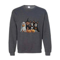Black Labrador Halloween Sweatshirt, Ghost Dogs Sweatshirt, Halloween Dog, Hallo