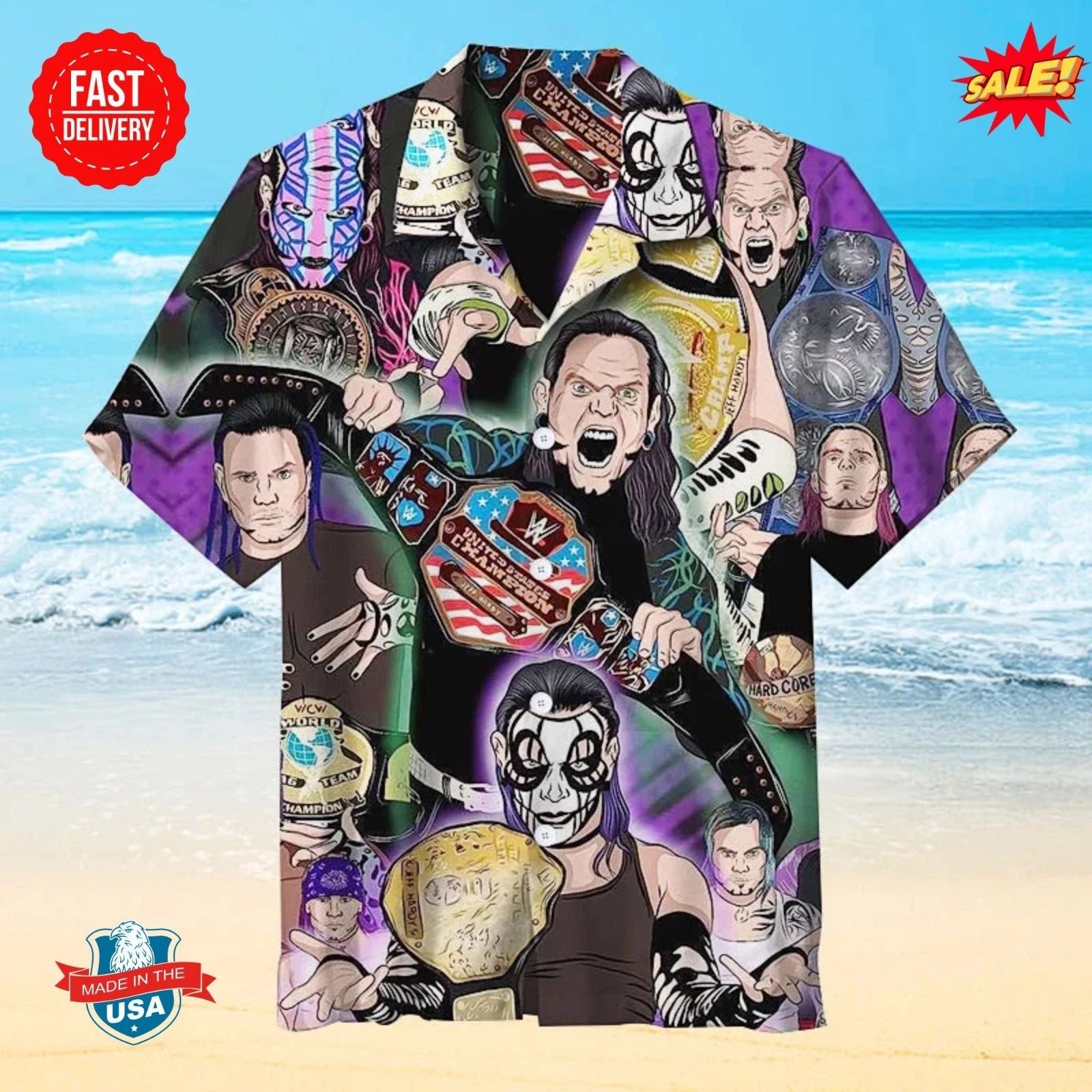 Forever Wrestling |Universal Hawaiian Shirt