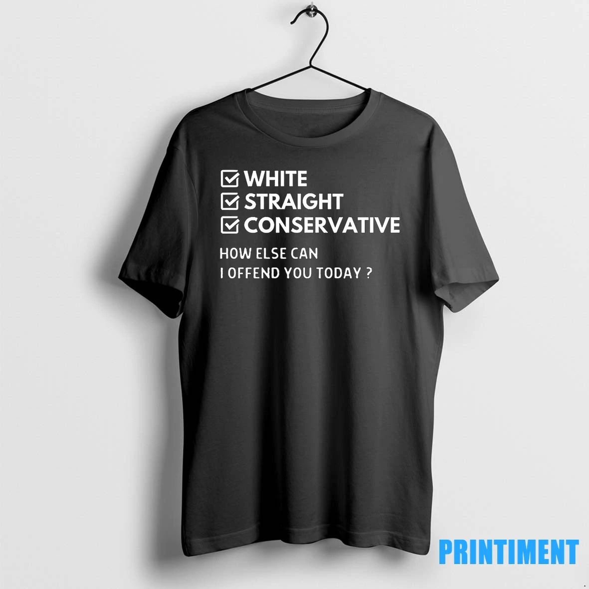 White Straight Conservative Tshirts Sweater