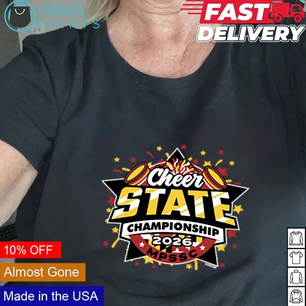 MPSSC Cheer State Championship 2026 shirt
