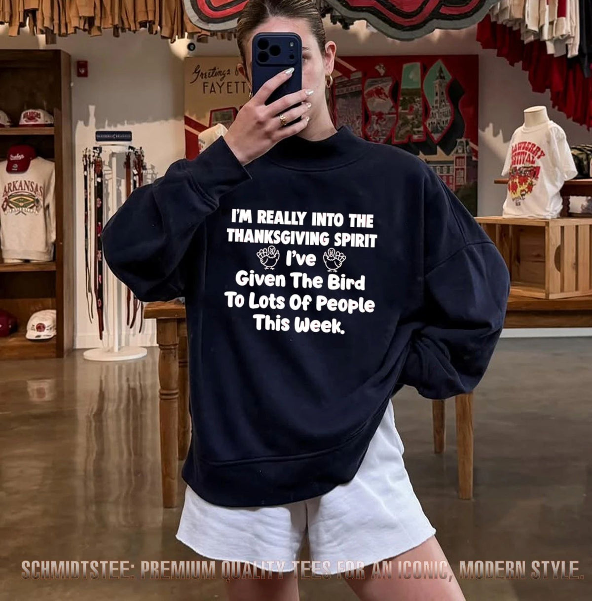 I’m Really into the Thanksgiving Spirit I’ve Given the Bird to Lots of People This Week shirt