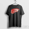 Classic Detroit Red Wings X Summoning Circle Halloween Logo T Shirts