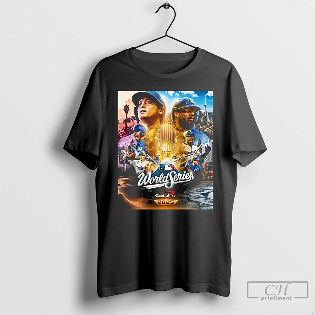 Classic Los Angeles Dodgers Vs Toronto Blue Jays 2025 World Series T Shirts