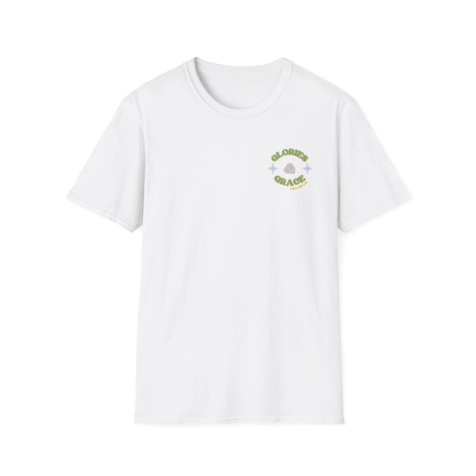 Inspirational Graphic Tee - Glories & Grace, Motivational Shirt, Gift for