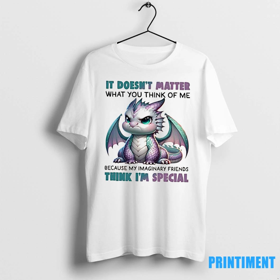 Dragon It Doesnt Matter What You Think Of Me Because My Imaginary Friends Think Im