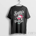 Premium Santas Favorite Trump Girl Wine Christmas T Shirts