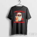 Classic Santa Middle Finger I Dont Believe In You Either Christmas T Shirts