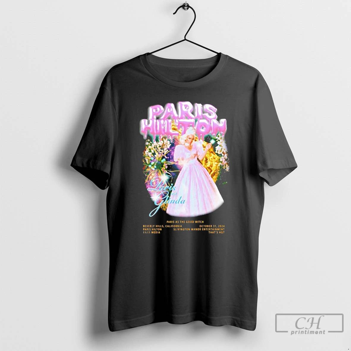 Classic Paris Hilton Wicked Glinda Halloween T Shirts
