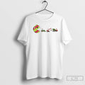 Classic Construction Vehicles Christmas Truck White T Shirts