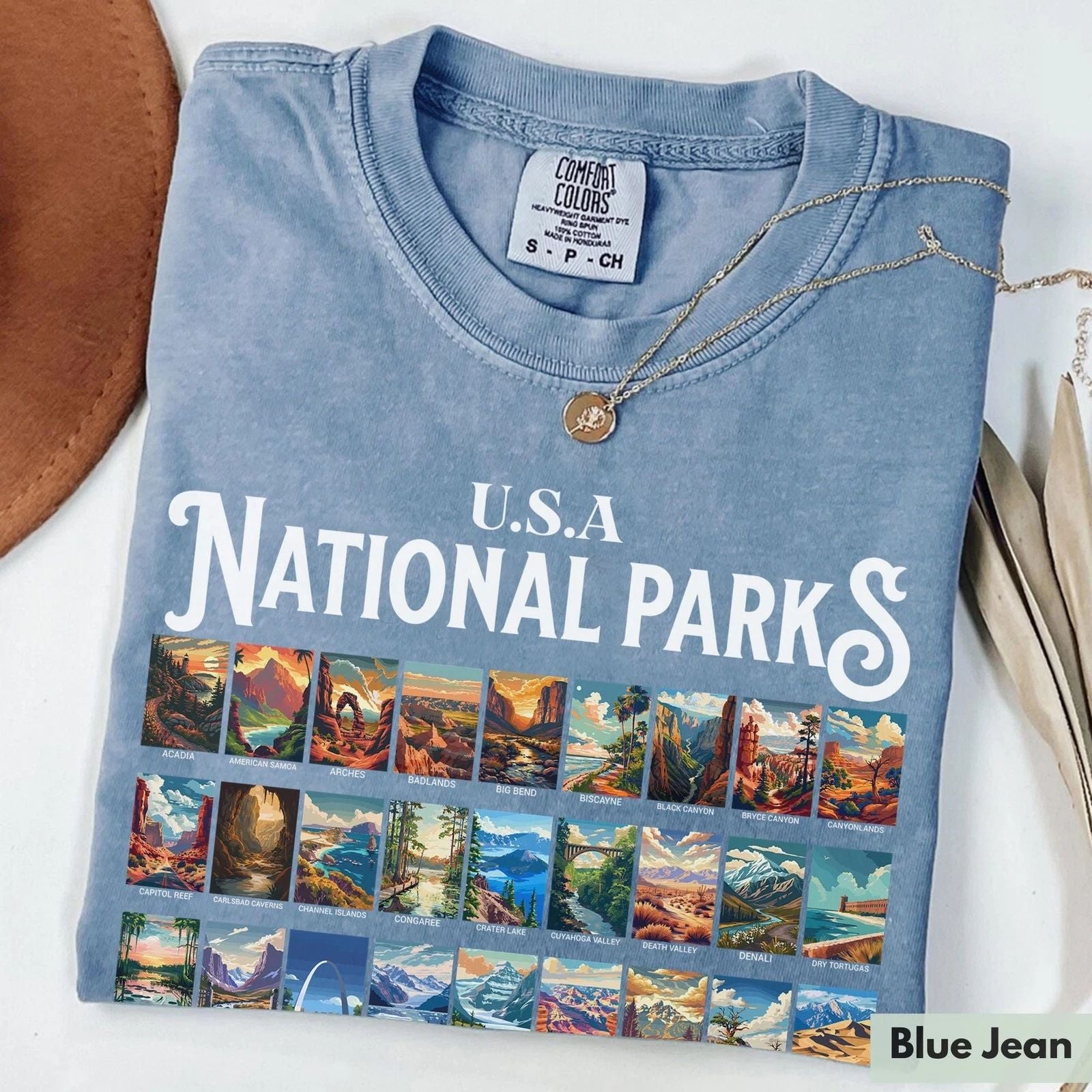 Comfort Colors® National Parks Shirt USA National Park Camping Gift Nature Lover
