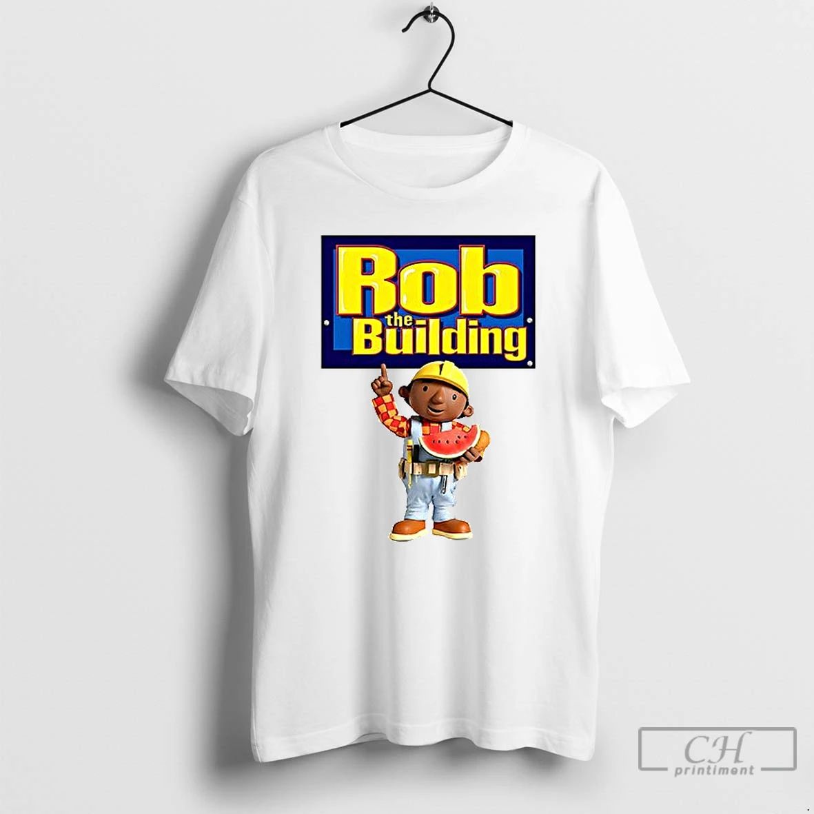 Classic Rob The Building Cartoon T Shirt