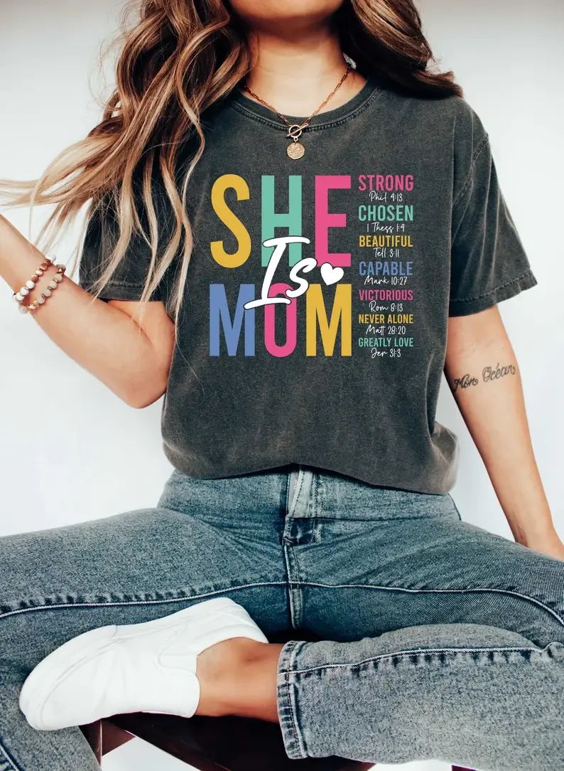 She Is Mom T-Shirt