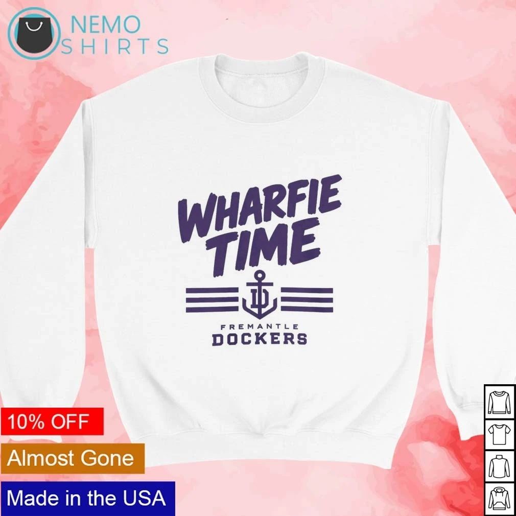 Fremantle Dockers Flagmantle Wharfie Time shirt